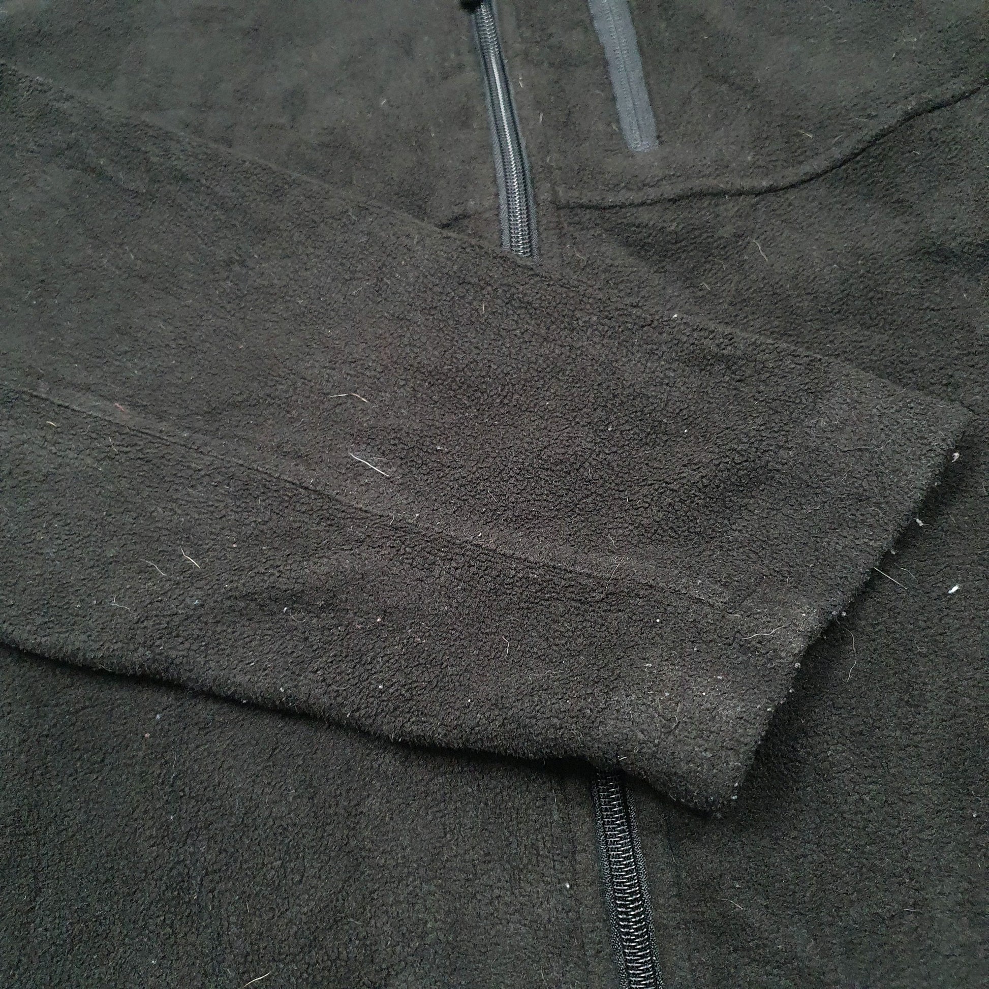 Mens Black Champion  Full Zip Jumper