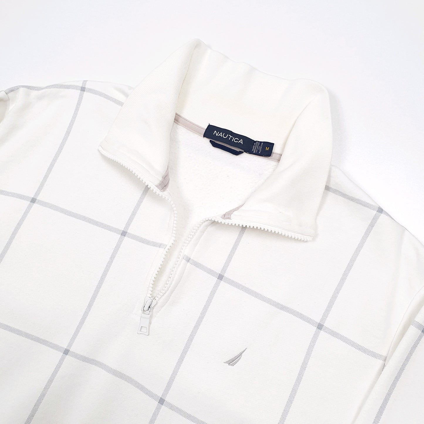 Nautica Quarter Zip M White