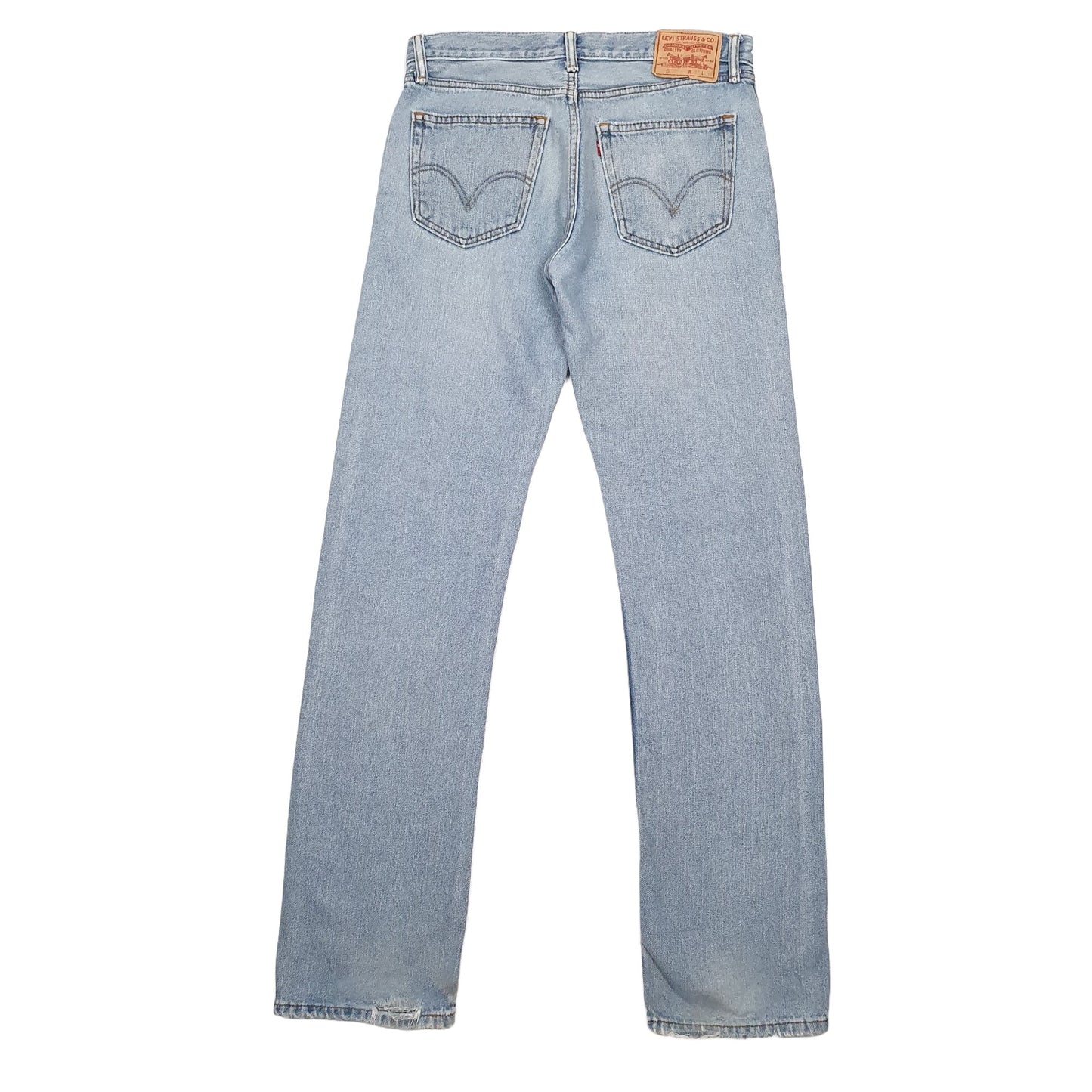 Levis 505 Regular Fit Jeans W33 L35 Blue