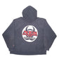 Mens Navy Champion Reverse Weave Zombie Response Team Hoodie Jumper