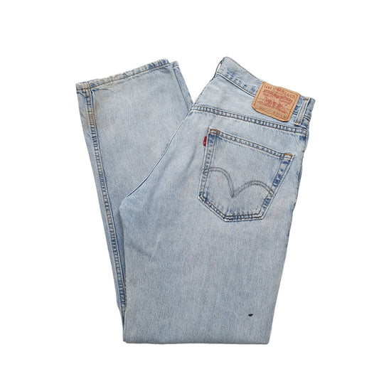 Levis 505 Regular Fit Jeans W34 L32 Blue