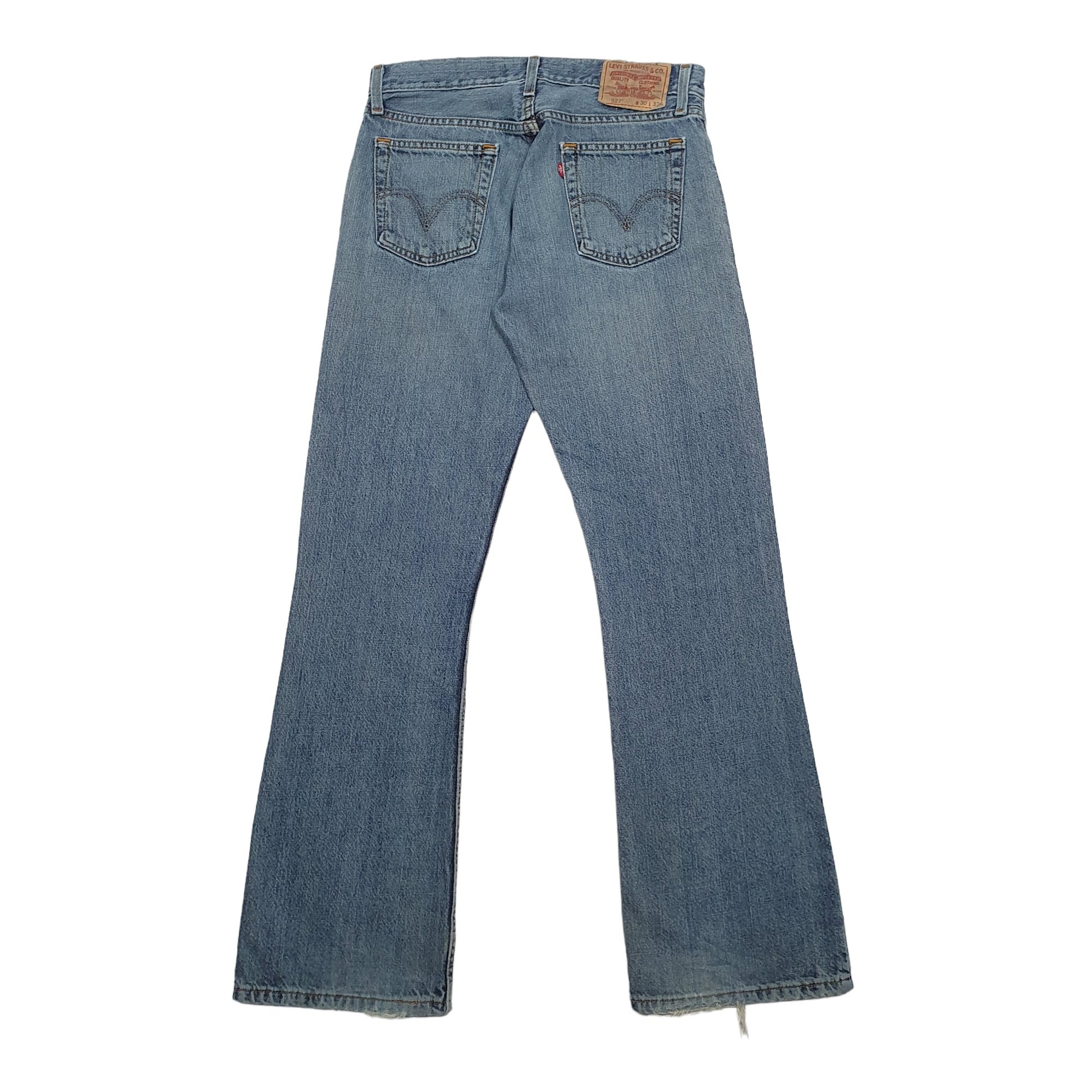 Levis 527 Bootcut Fit Jeans W30 L32 Blue