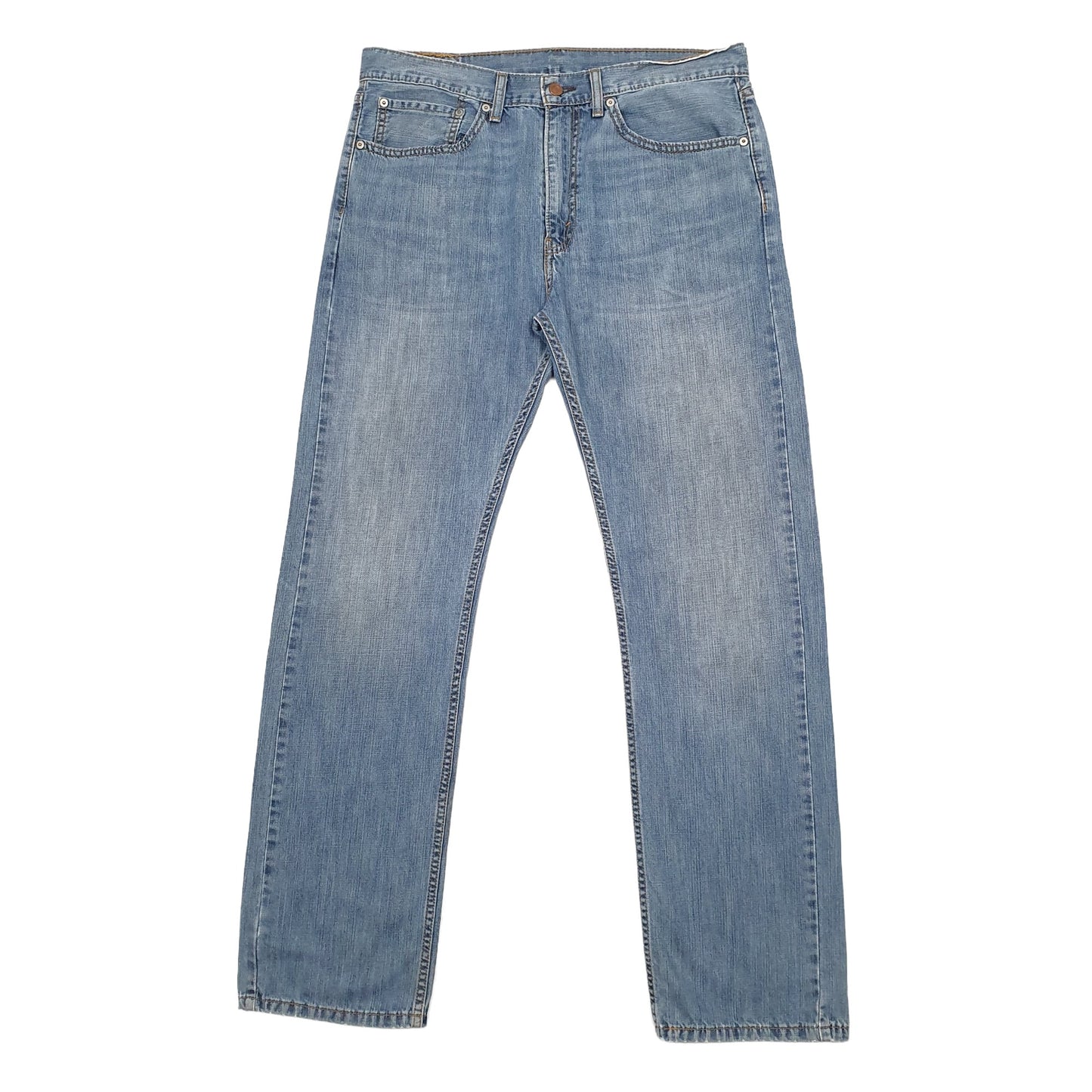 Mens Blue Levis  505 JeansW34 L32