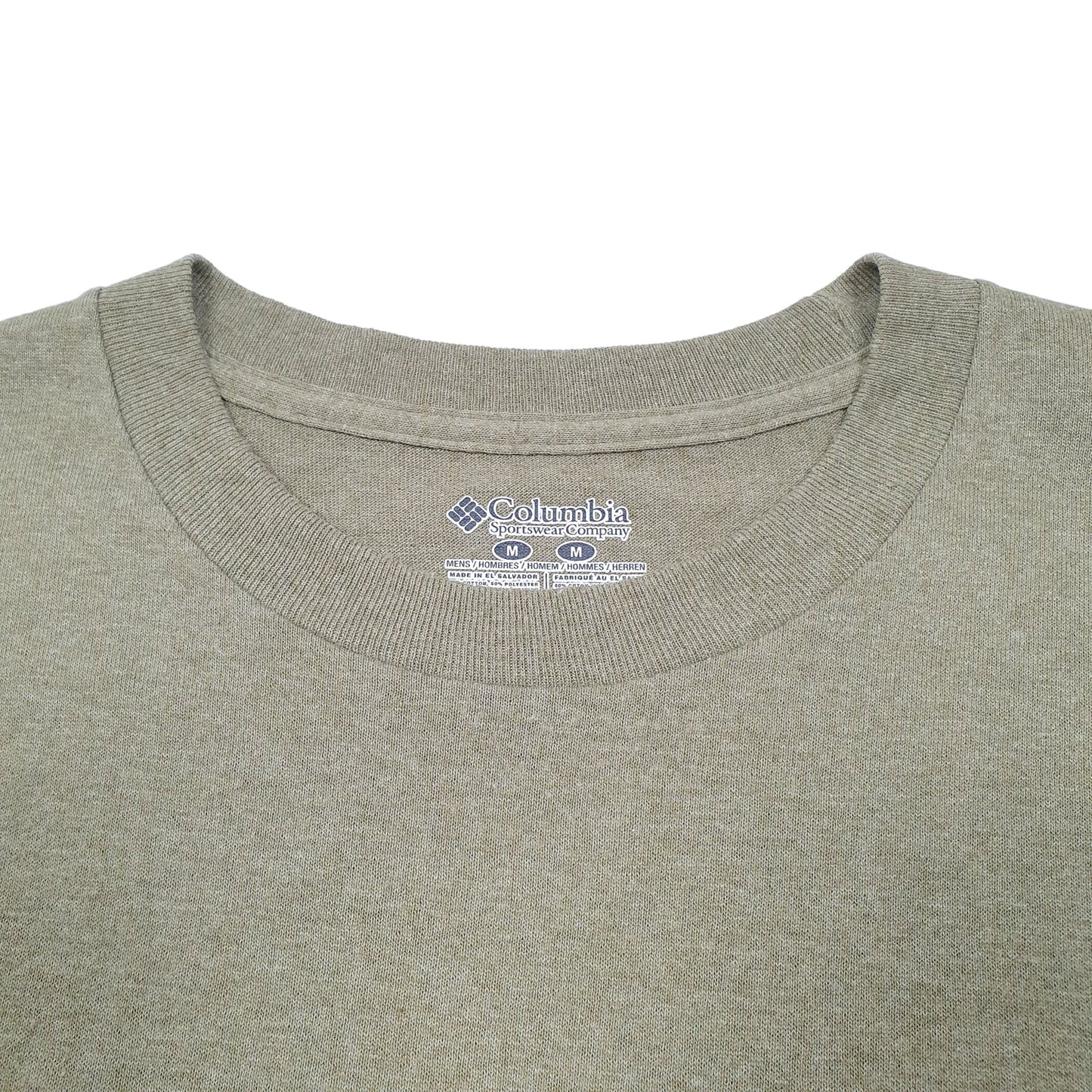 Mens Khaki Columbia Sportswear Performance Hunting Gear PHG Short Sleeve T Shirt