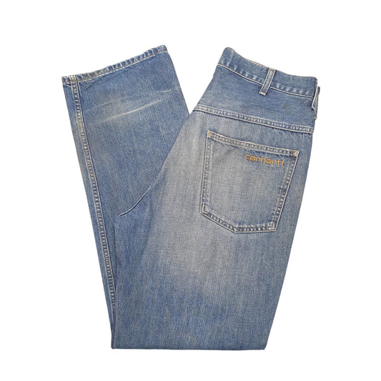 Mens Blue Carhartt  Carpenter JeansW32 L32