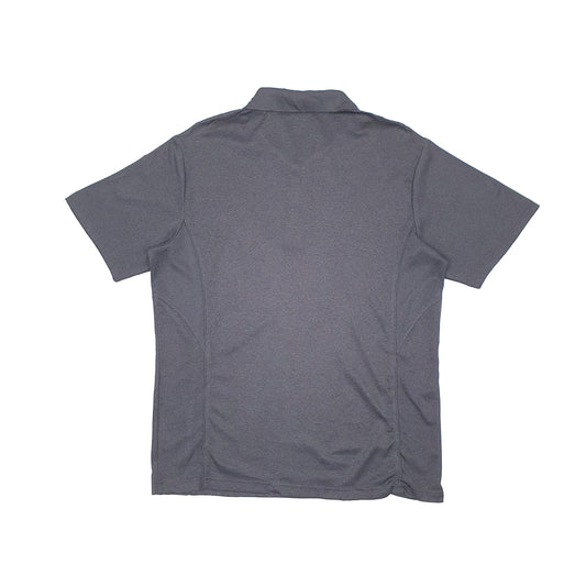 Fila Sport Golf Short Sleeve Polyester Polo Shirt Grey