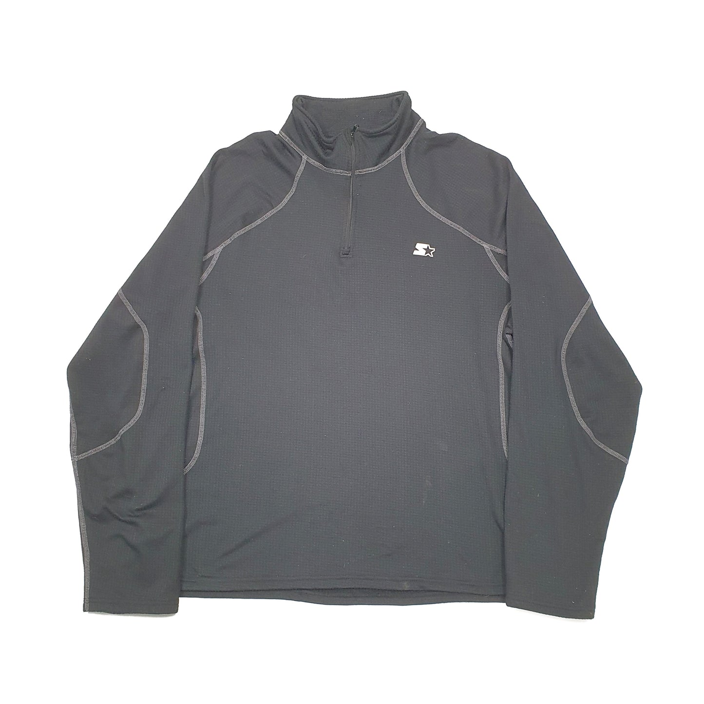 Starter Quarter Zip Fleece XL Black
