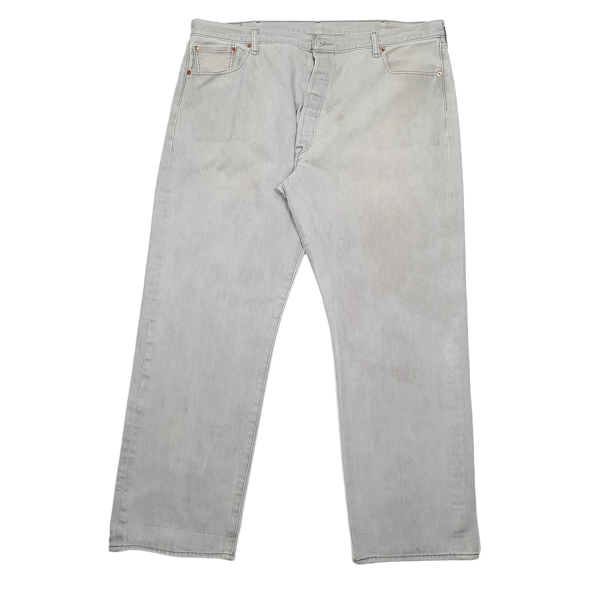 Levis 501 Regular Fit Jeans W46 L32 Beige