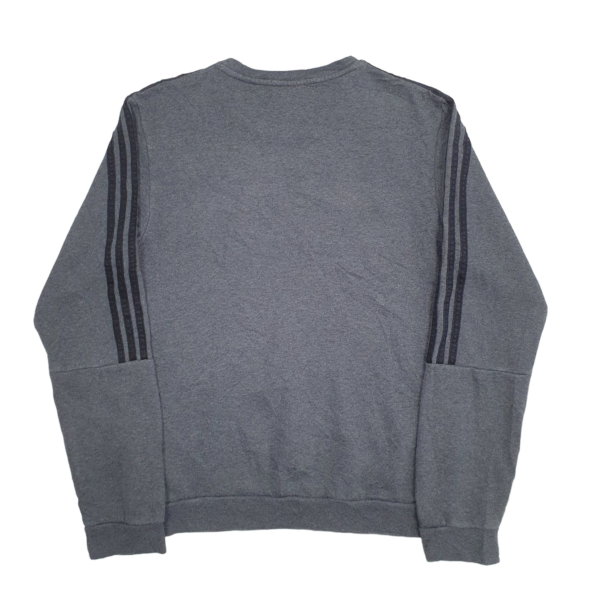 Mens Grey Adidas  Crewneck Jumper