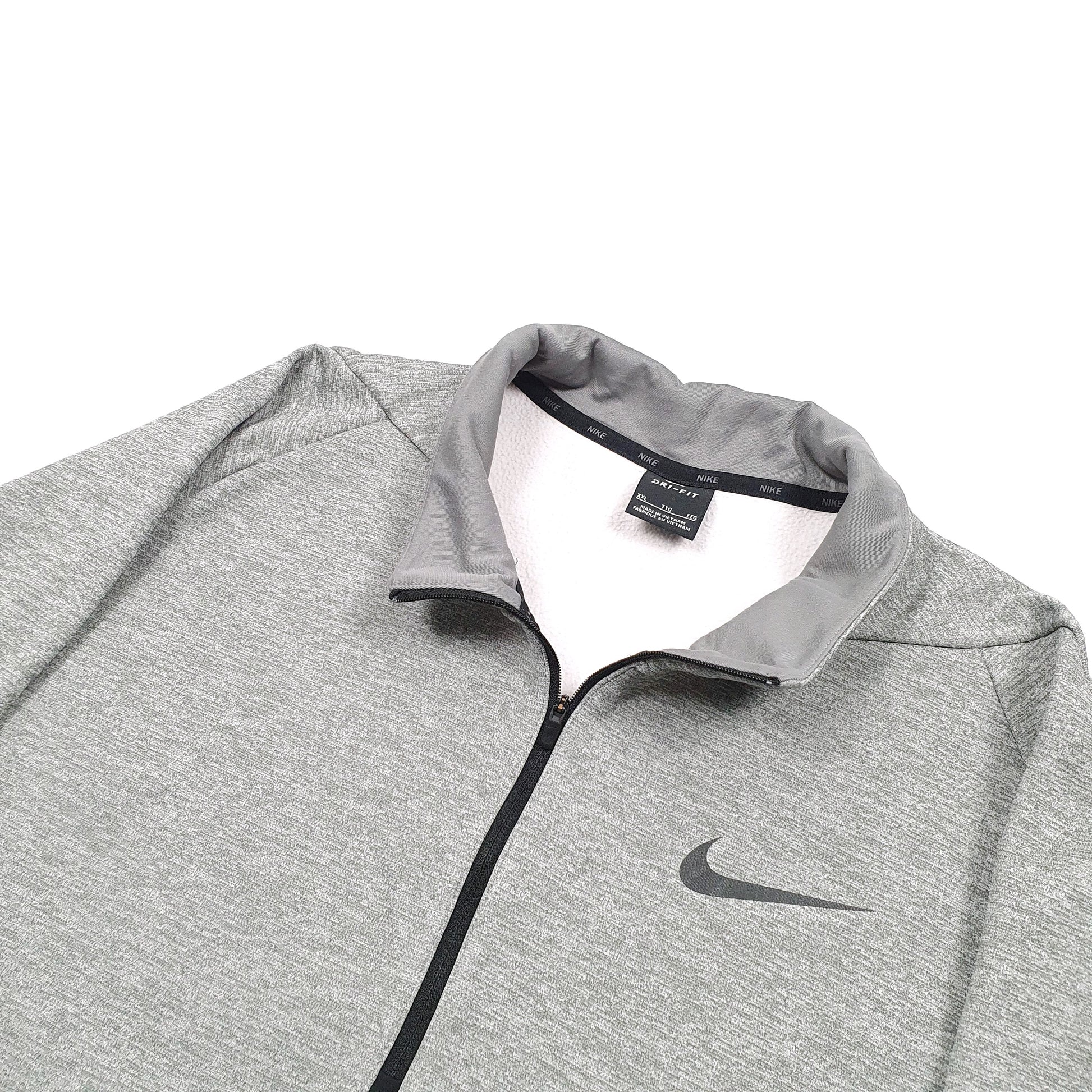 Nike Dri - Fit Quarter Zip XXL Grey