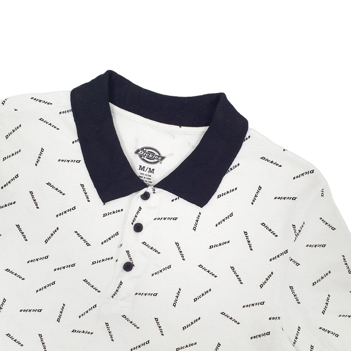 Dickies Short Sleeve Polo Shirt White