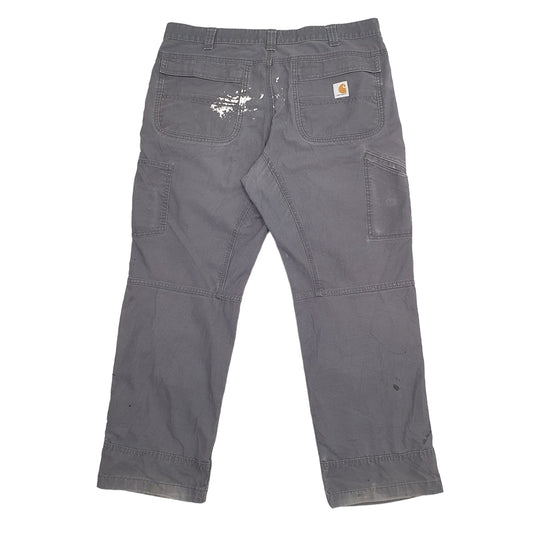 Mens Grey Carhartt  Carpenter Trousers