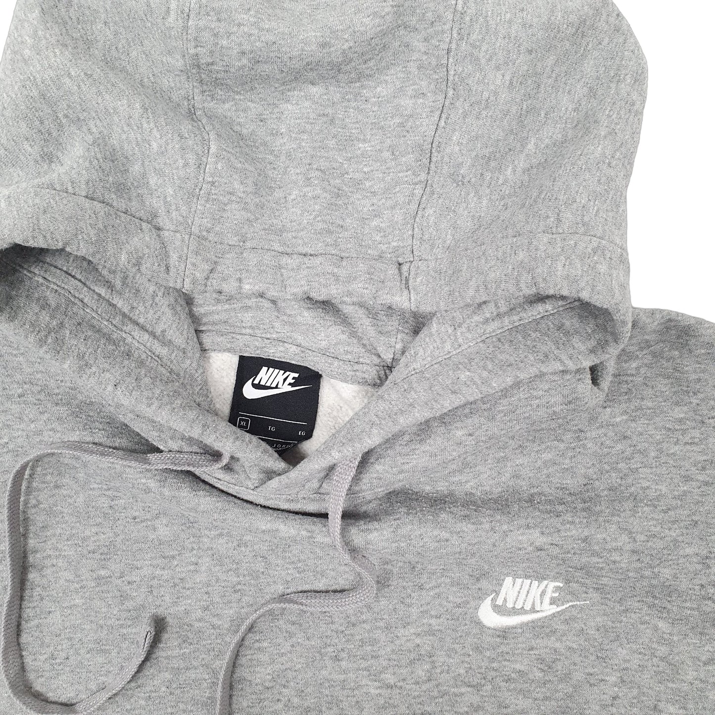 Mens Grey Nike  Hoodie Jumper