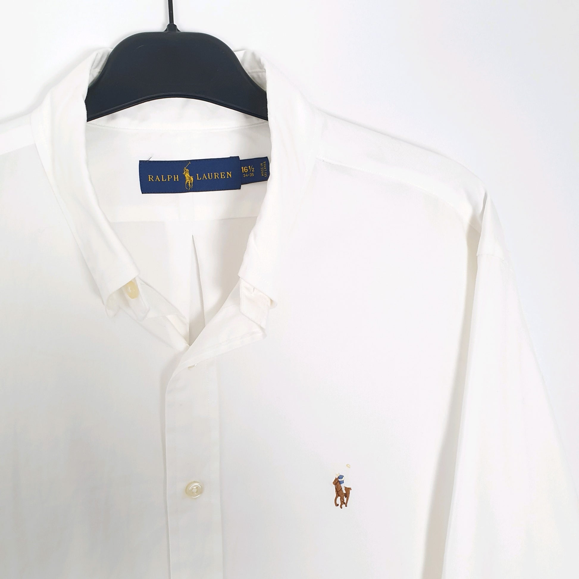Polo Ralph Lauren Long Sleeve Regular Fit Shirt White