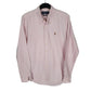 Ralph Lauren Long Sleeve Custom Fit Gingham Shirt Pink