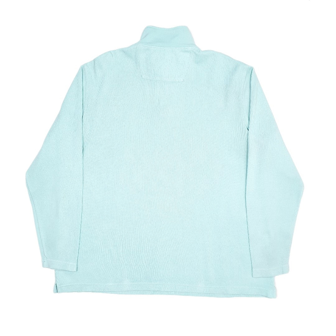 Chaps Quarter Zip Blue