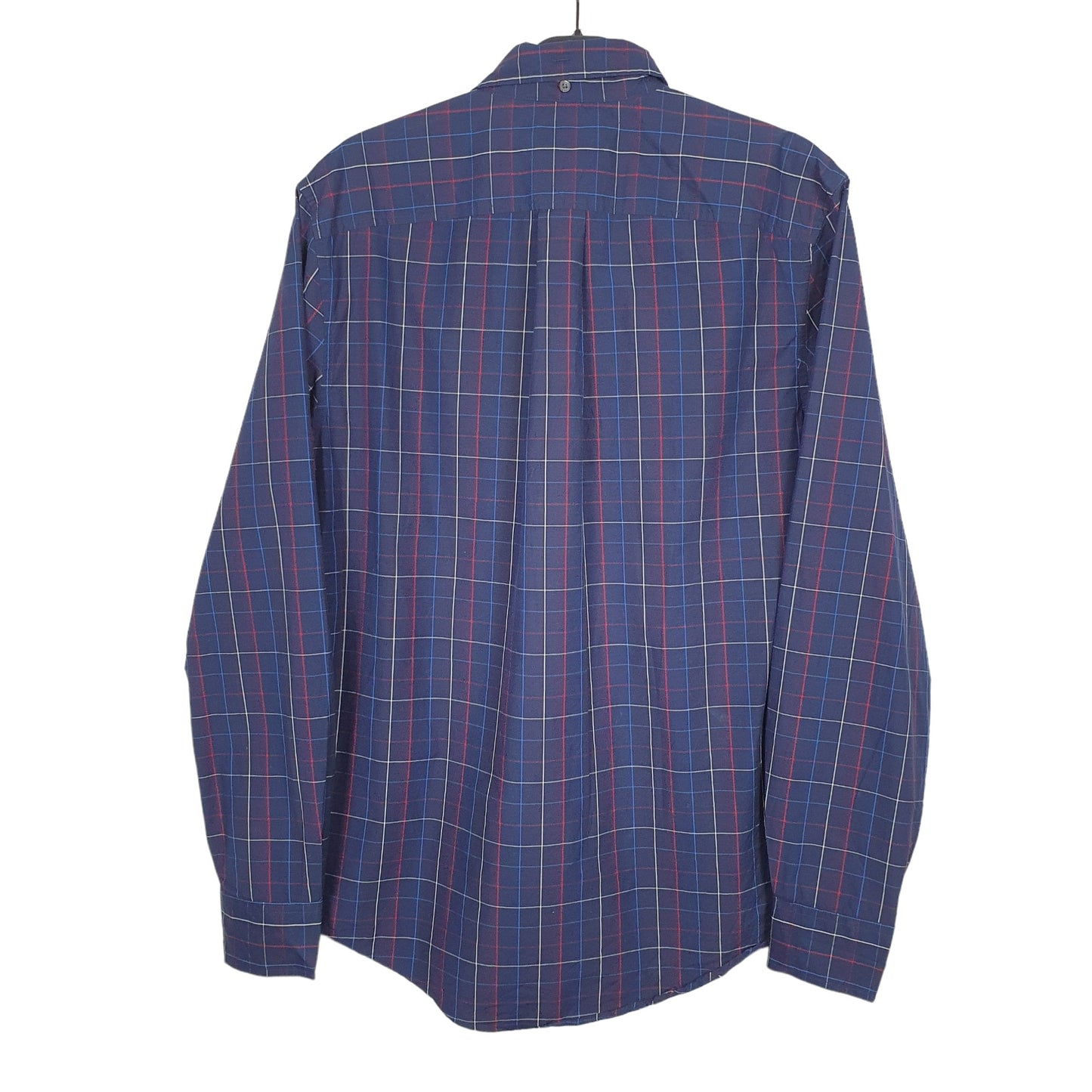 Tommy Hilfiger Long Sleeve Regular Fit Check Shirt Blue