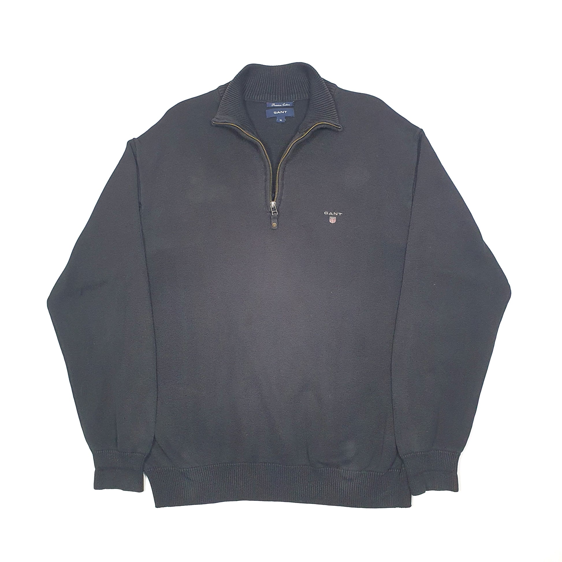 GANT Quarter Zip XL Black