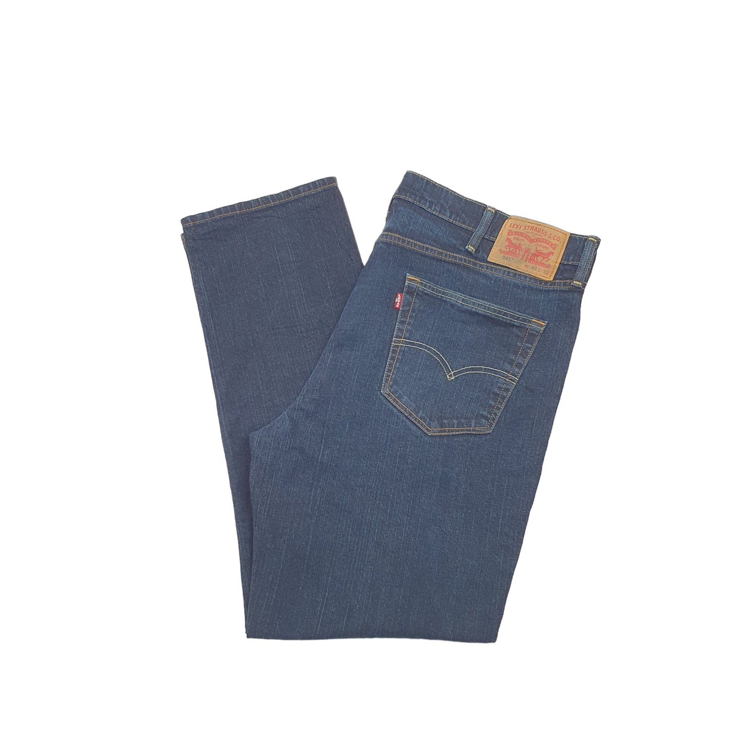 Levis 541 Tapered Fit Jeans W42 L29 Blue