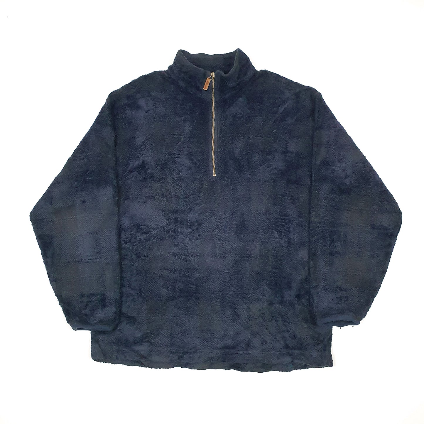 Nautica Quarter Zip Fleece L Navy