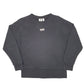 Womens Black Adidas  Crewneck Jumper