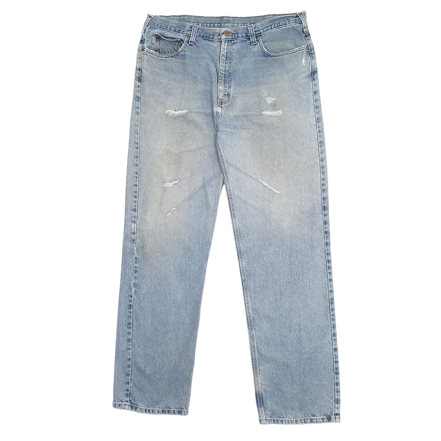 Mens Blue Carhartt  Carpenter JeansW40 L35