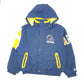 Mens Navy Starter NFL LA Chargers Football Vintage Bomber Jacket Coat