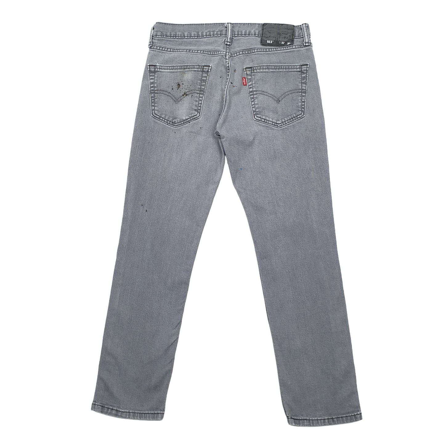 Levis 511 Slim Fit Jeans W32 L28 Grey