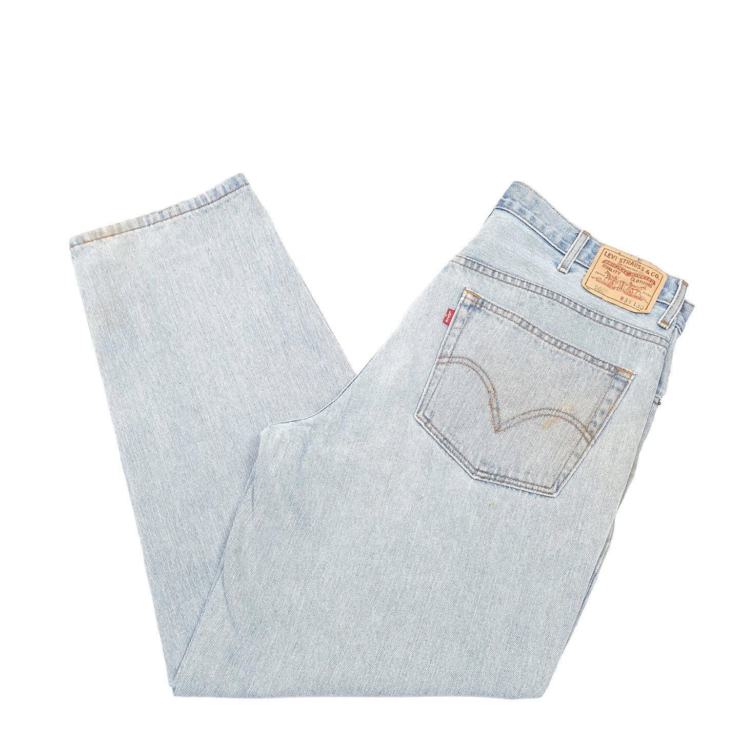 Mens Blue Levis Comfort Fit 560 JeansW38 L30