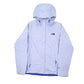 Womens Purple The North Face Hooded Rain Coat Coat