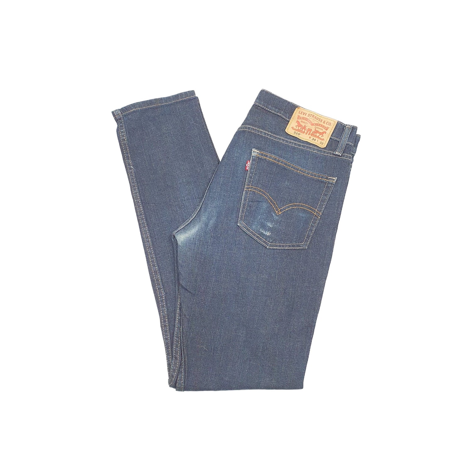 Levis 510 Skinny Fit Jeans W34 L31 Blue