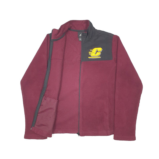 Adidas Full Zip Fleece M Burgundy