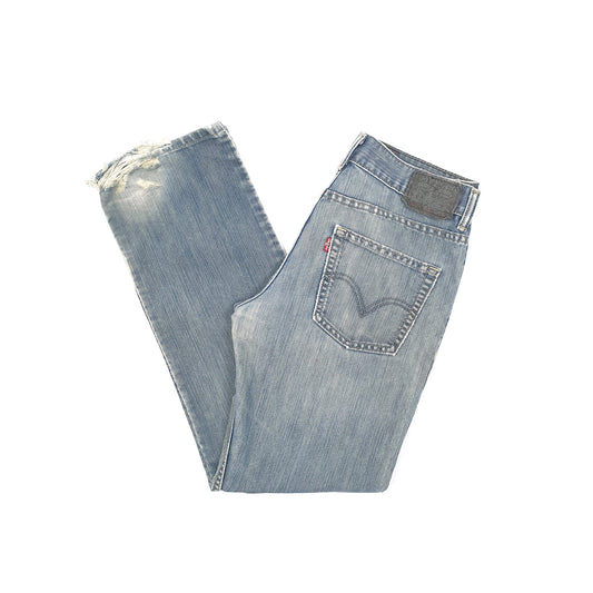 Levis 514 Straight Fit Jeans W29 L29 Blue