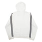 Womens White Adidas Active Running Sport Hoodie Jumper