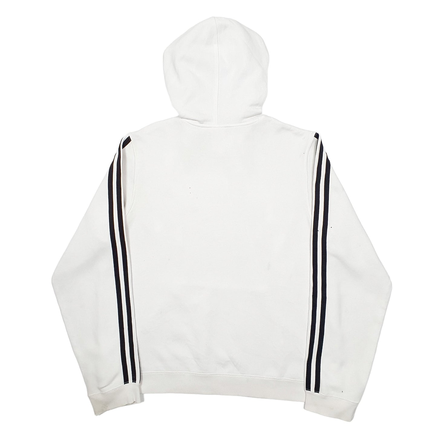 Womens White Adidas Active Running Sport Hoodie Jumper