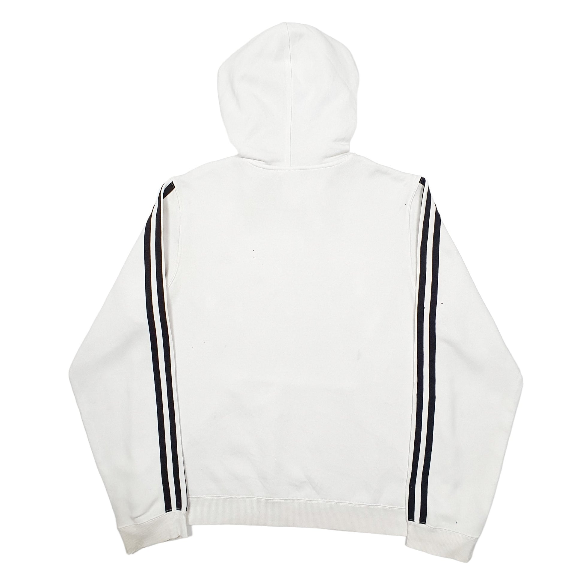 Womens White Adidas Active Running Sport Hoodie Jumper