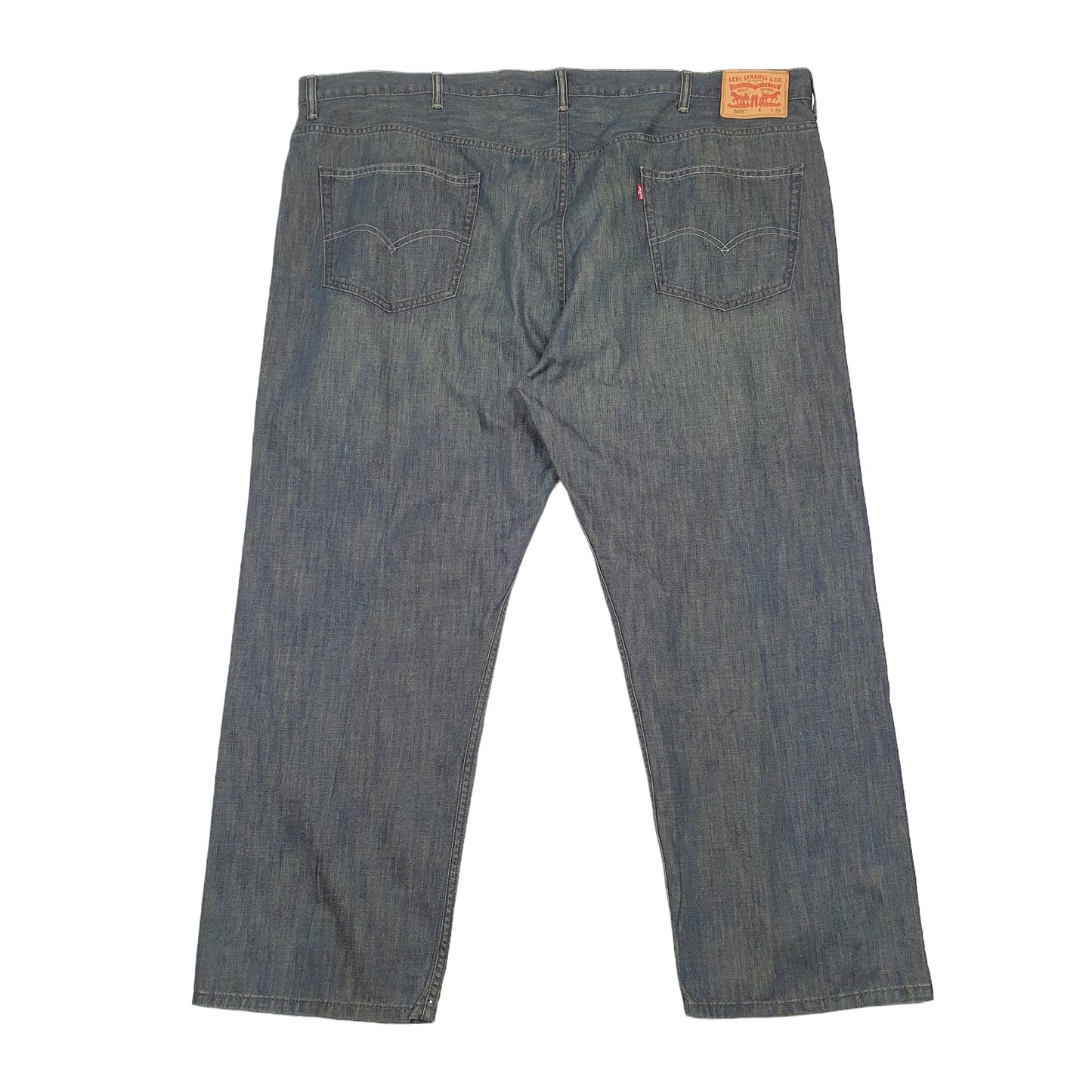 Levis 505 Regular Fit Jeans W52 L29 Blue