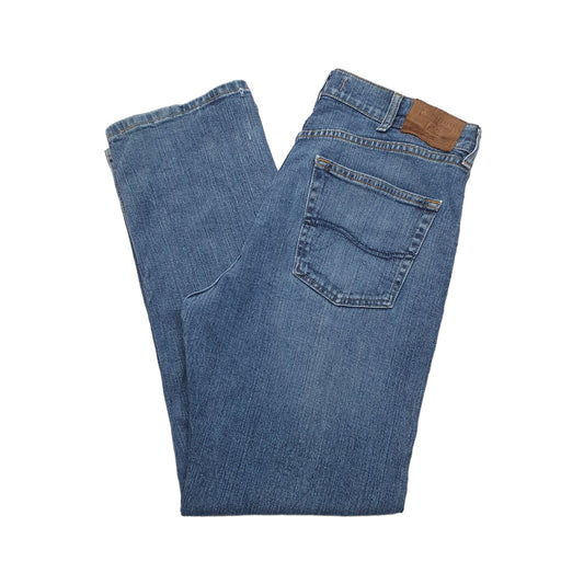 Lee Regular Straight Fit Jeans W36 L30 Blue