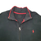 Mens Black Polo Ralph Lauren Track Top Performance Full Zip Jumper