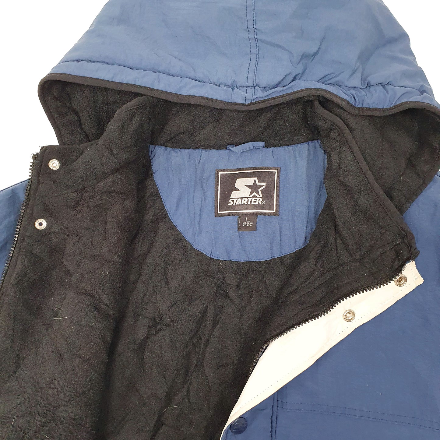 Mens Navy Starter Vintage  Coat