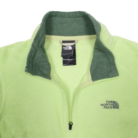 Womens Green The North Face  Quarter Zip Jumper