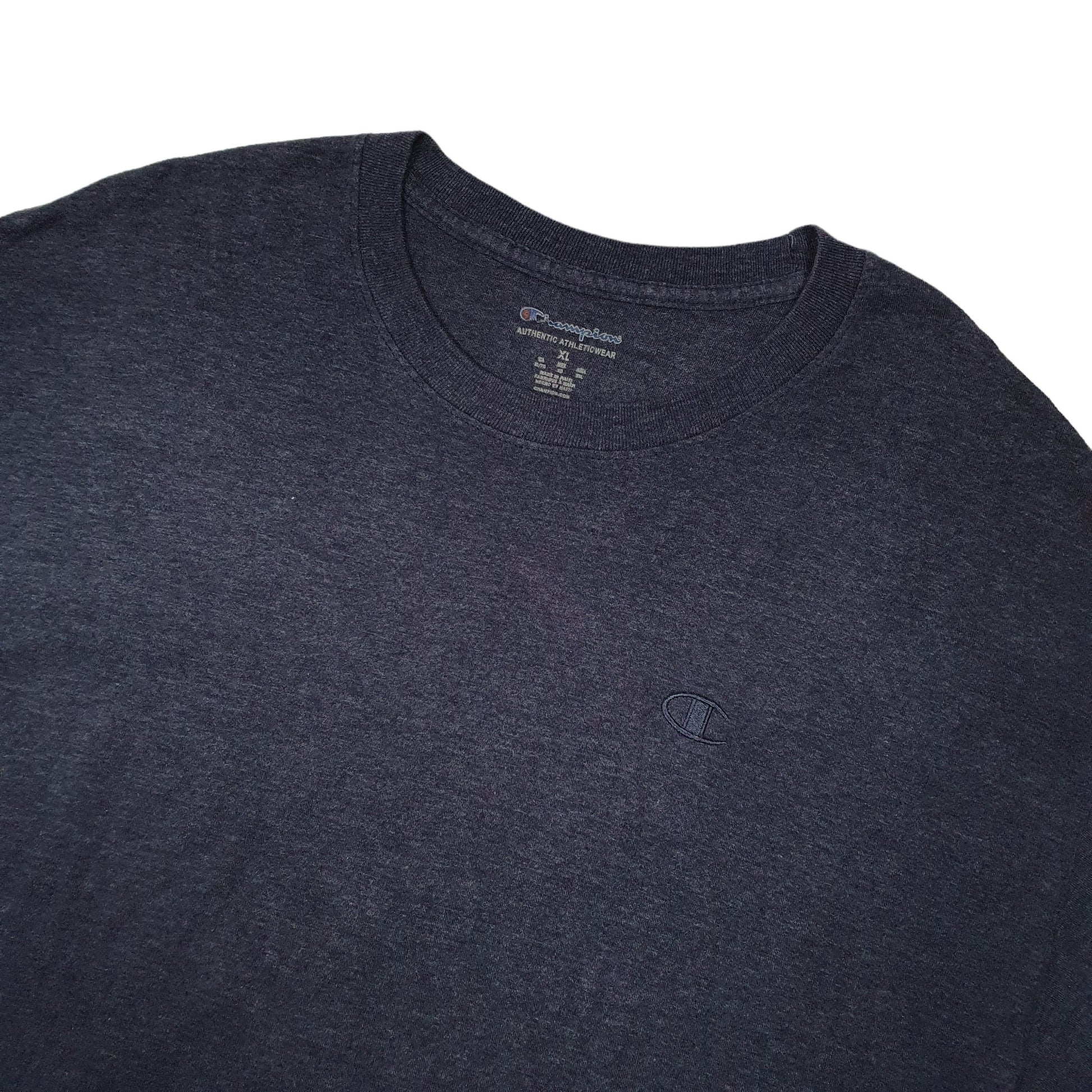 Champion Short Sleeve T Shirt Navy
