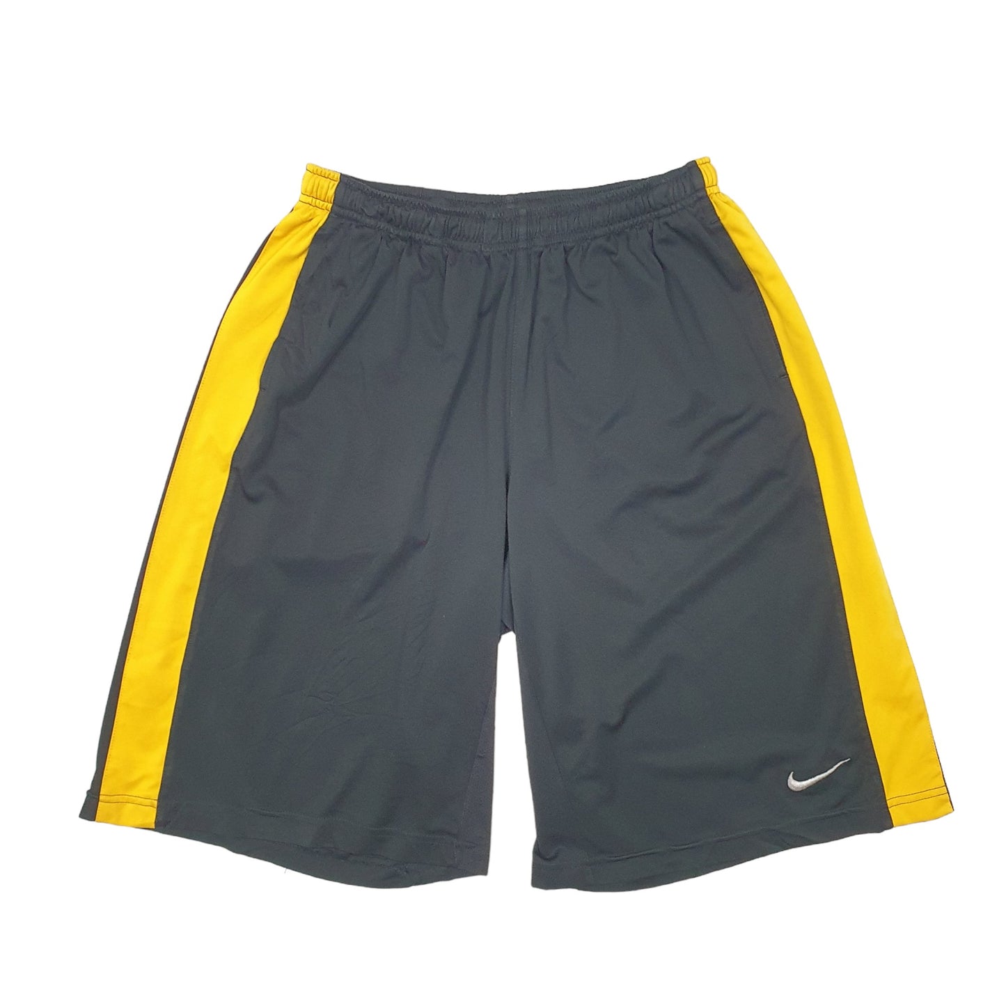 Nike Gym Active Fit Dry Workout Black Sport Shorts W26 Black