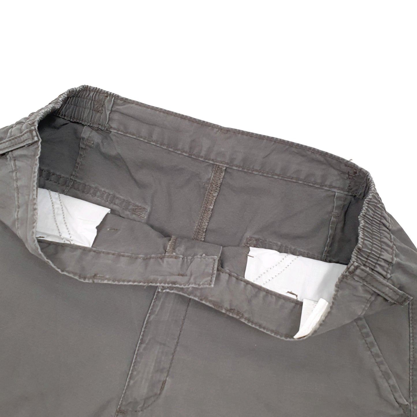 Mens Grey Wrangler Timber Creek Cargo Shorts