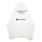 Womens White Champion  Hoodie Jumper