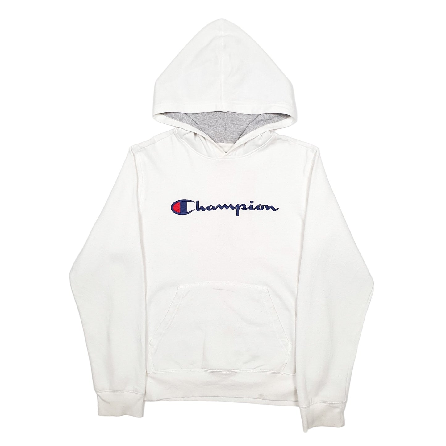 Womens White Champion  Hoodie Jumper