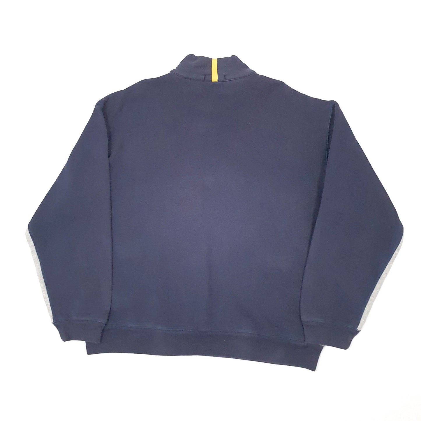 Mens Navy Nautica  Quarter Zip Jumper