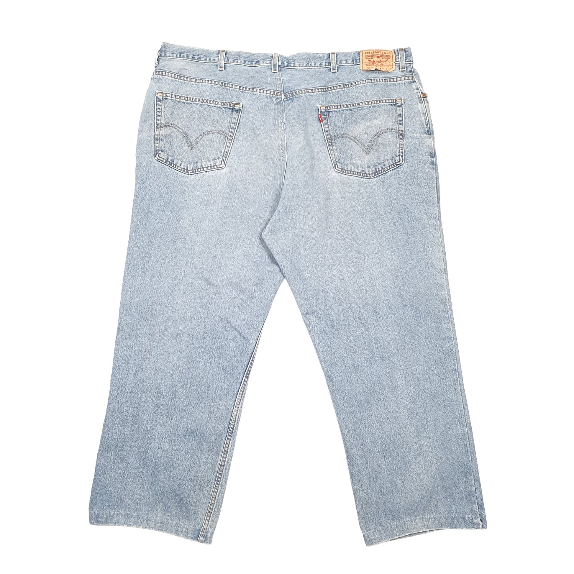 Levis 550 Relaxed Fit Jeans W48 L28 Blue