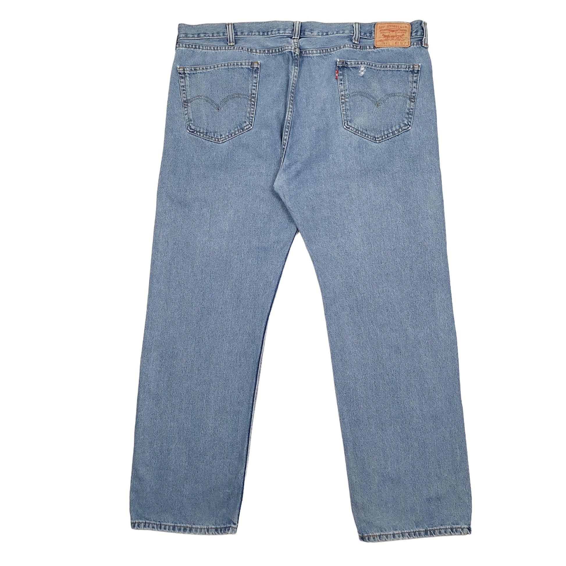 Levis 505 Regular Fit Jeans W44 L32 Blue