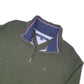 Tommy Hilfiger Quarter Zip XL Green